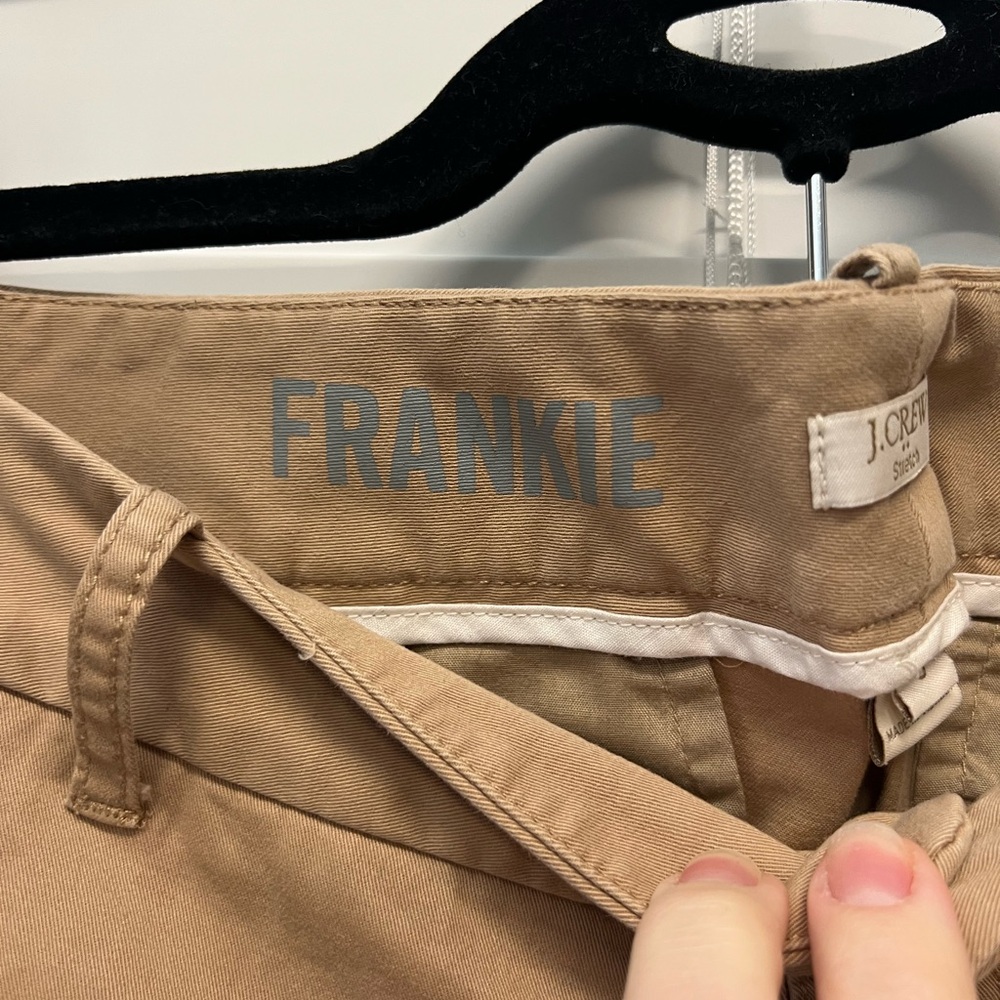 J. Crew women’s Khaki Chinos - Picture 2 of 5